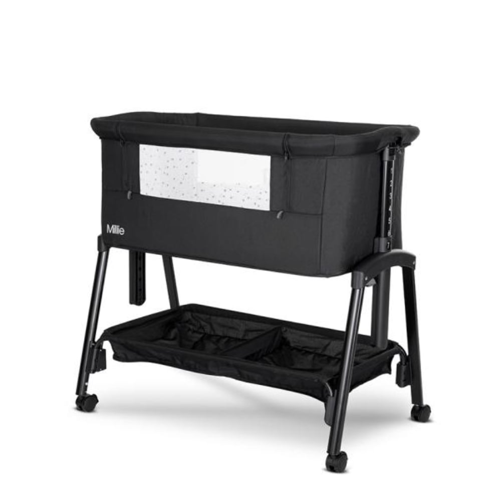 Patut Co-Sleeper Lorelli Millie 7 Pozitii Black