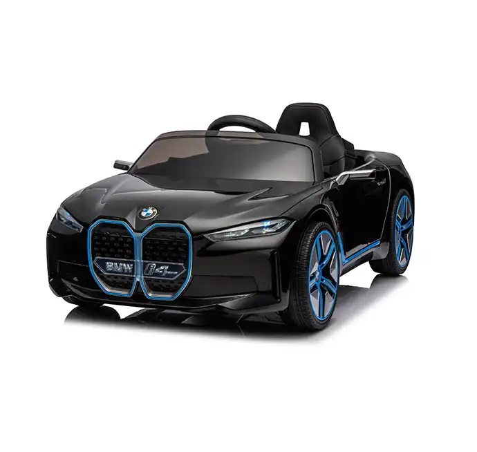 Mașinuță Electrică BMW I4 Black 12V - imagine 2