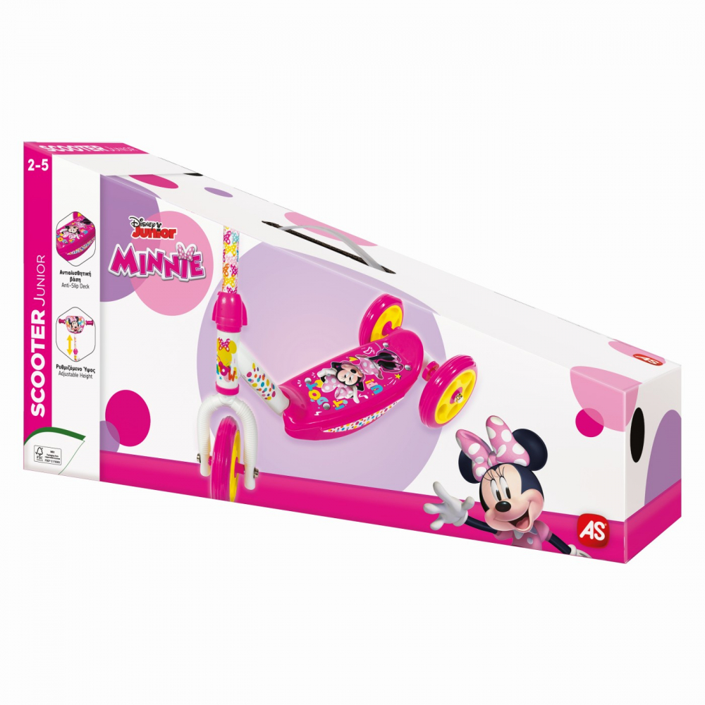 Trotineta 3 roti Minnie AS, ghidon reglabil - imagine 4