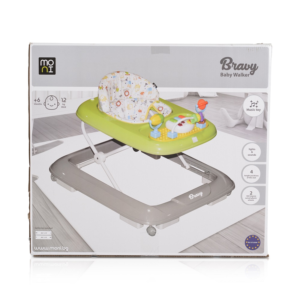 Premergator Moni Bravy Green cu Panou Interactiv - imagine 2
