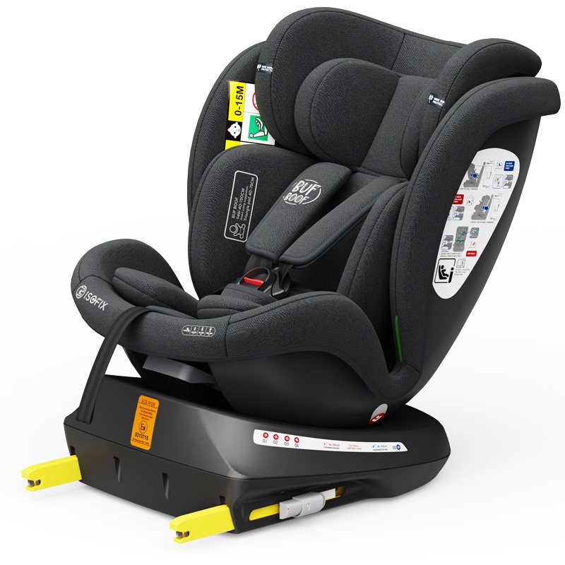 Scaun Auto Buf Boof Tweety Plus Deluxe i-Size Rotativ 360° - imagine 7