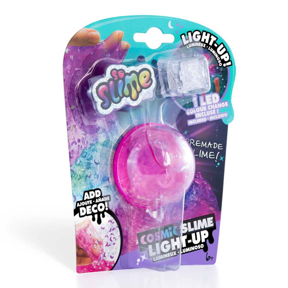 So Slime DIY Cosmic Light-Up cu LED