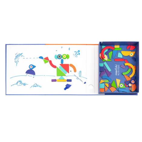 Mieredu Puzzle Magnetic Forme - Joc Educativ - imagine 5