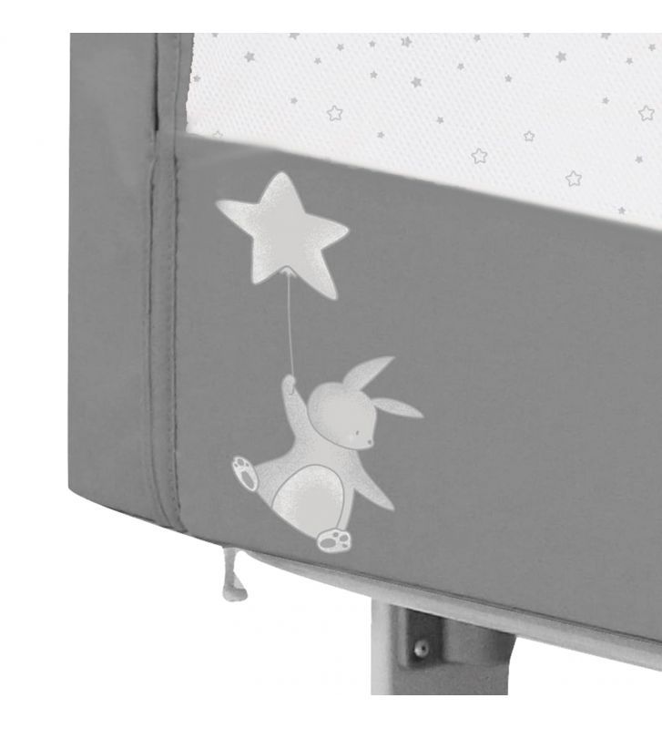 Patut Co-Sleeper Asalvo Calm Gri, 5 Nivele - imagine 6