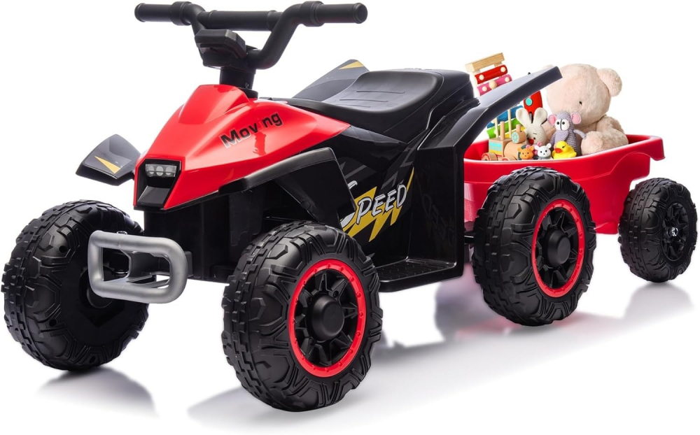 ATV Electric Nichiduta cu Remorca, Aventura Sigură - imagine 2