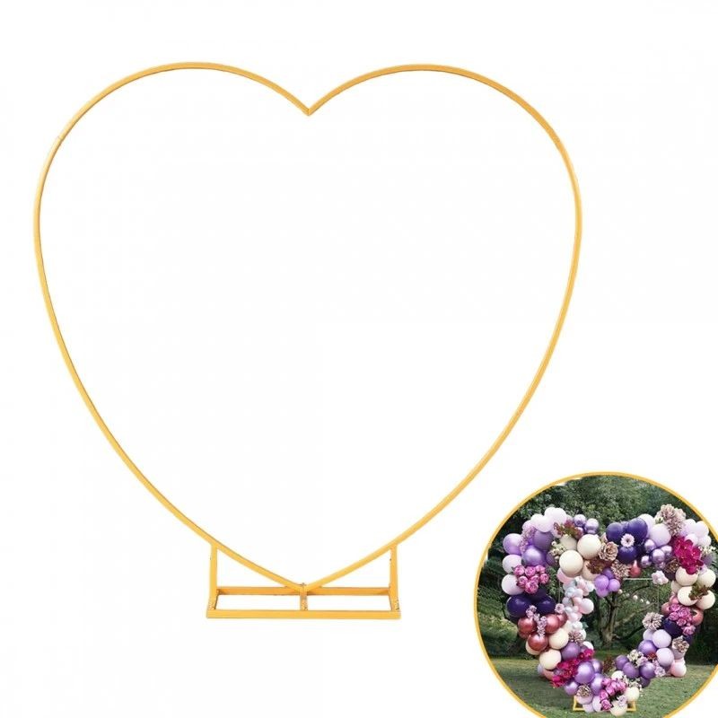 Arcada Inima Aurie Procart | Decor Evenimente - imagine 9