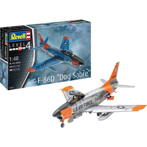 Macheta F-86D Sabre Revell 1:48