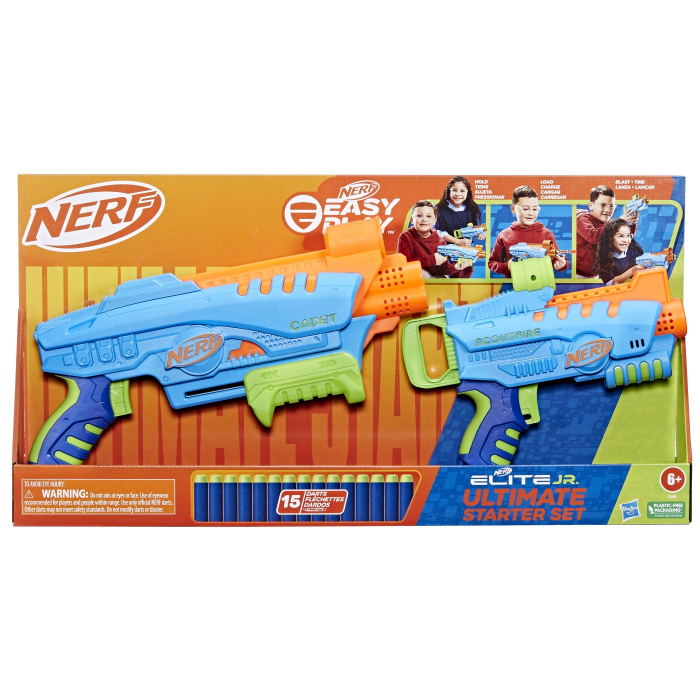 Nerf Elite Jr. Ultimate Starter Set - Set Joc Activ
