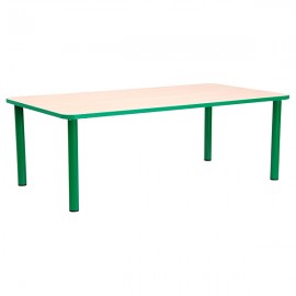 Masa Prescolari Bambino Dreptunghiulara, Verde