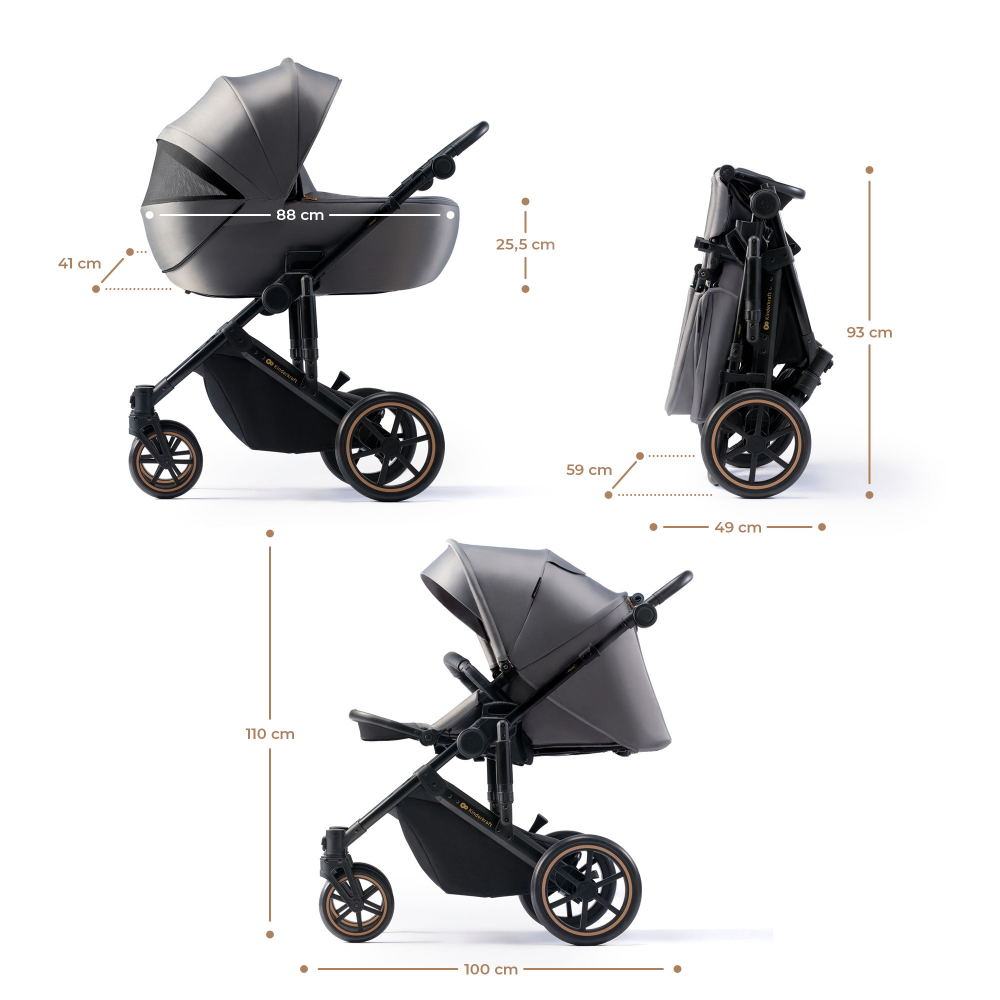Kinderkraft Prime 2 - Carucior 2 in 1 Premium - imagine 5