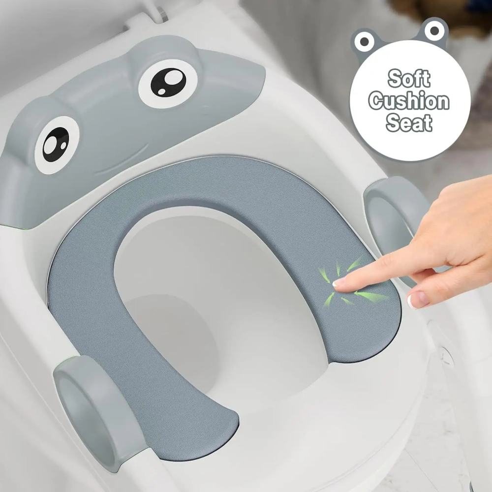 Reductor WC Little Mom Frog - Autonomie sigură - imagine 2