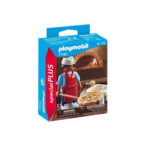 Playmobil Figurina Pizzer - Jucărie Creativă - imagine 2