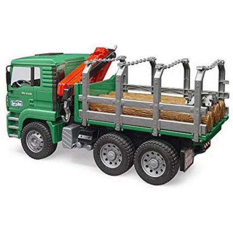 Camion Lemne MAN TGA cu Macara Bruder - imagine 3
