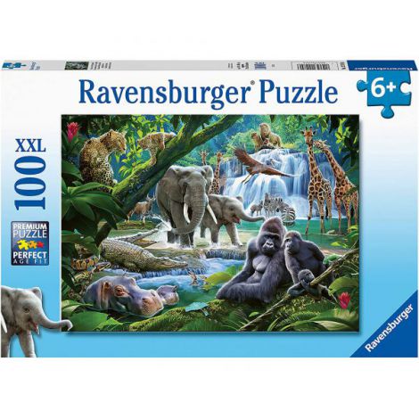 Puzzle Animale Jungla 100 Piese Ravensburger