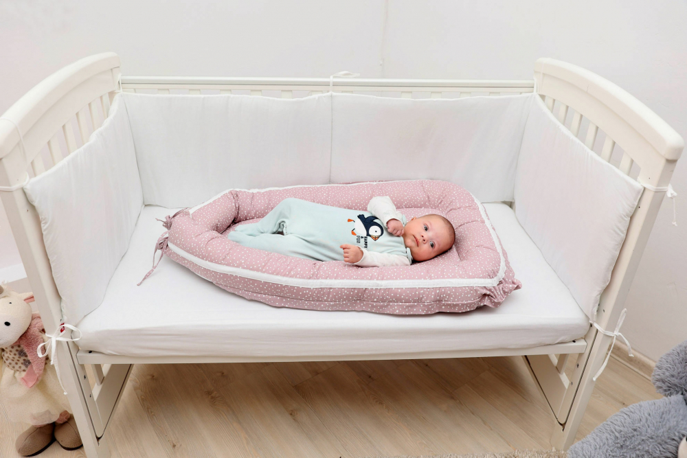 Baby Nest Marshmellow Spots Kids Decor 100x60 cm - imagine 5