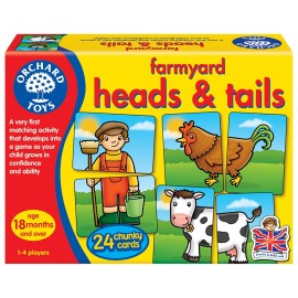 Joc educativ asociere Prietenii de la ferma - Orchard Toys