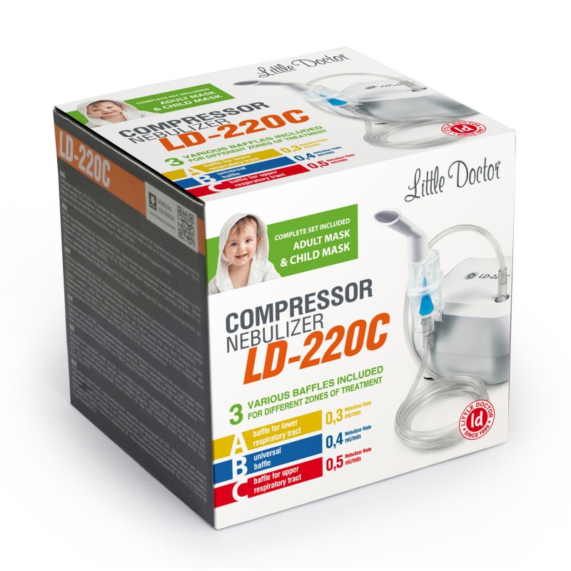 Aparat aerosoli Little Doctor LD-220C - imagine 2