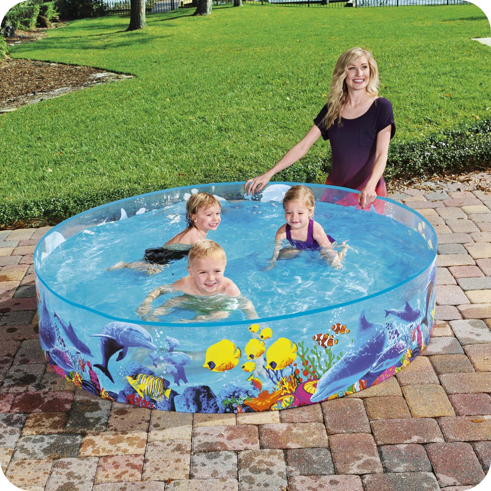 Piscina Bestway Fill and Fun 183x38 cm, Exterior - imagine 4