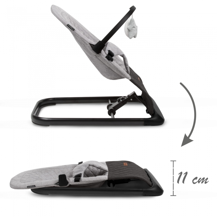 Balansoar Kidwell Laro Grey Black Confort și Siguranță - imagine 7