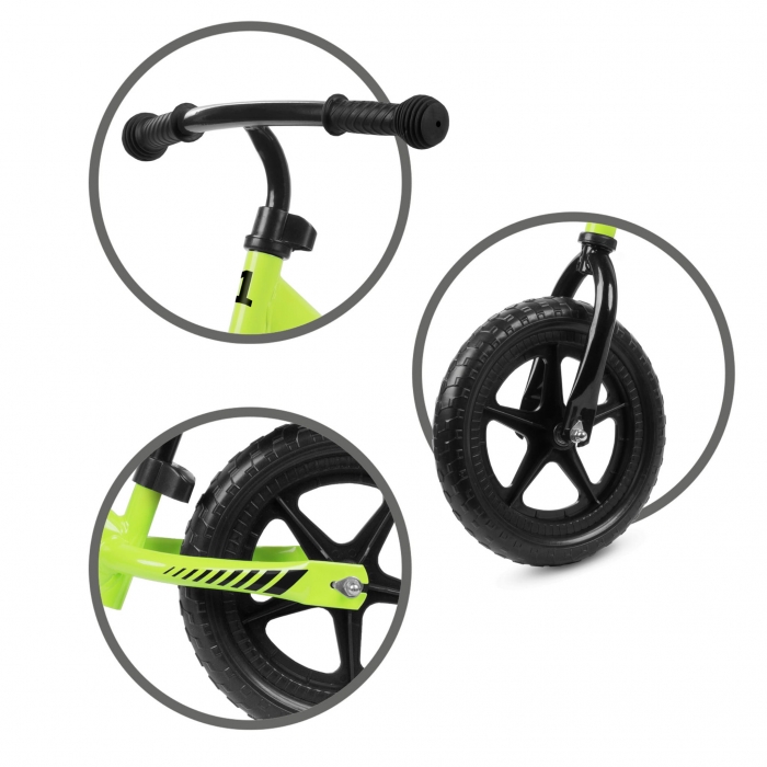 Bicicleta Kidwell Rebel Green, 2.64 kg - imagine 3