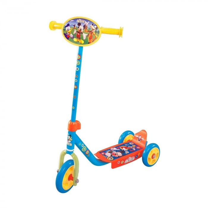 Trotineta Stamp Mickey Mouse 3 Roti, Ghidon Reglabil