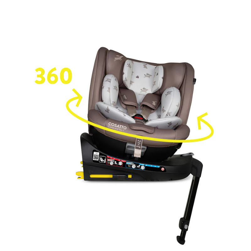Cosatto Come and Go 2 - Scaun Auto 360° i-Size - imagine 6