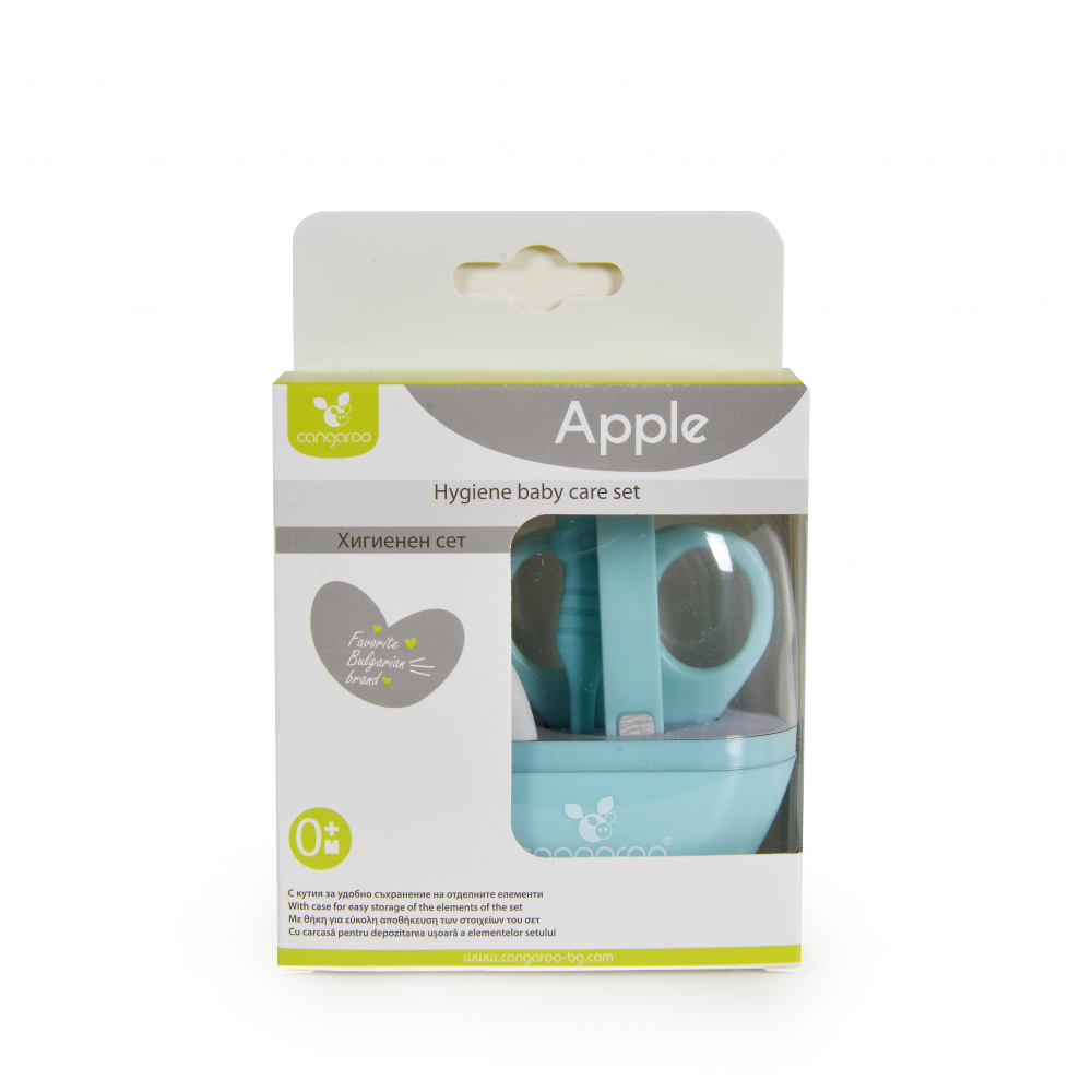 Set Manichiura Bebelusi Cangaroo Apple Blue - imagine 4