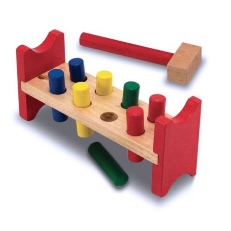 Banc Lucru Melissa&Doug - Jucarie Educativa Lemn - imagine 2