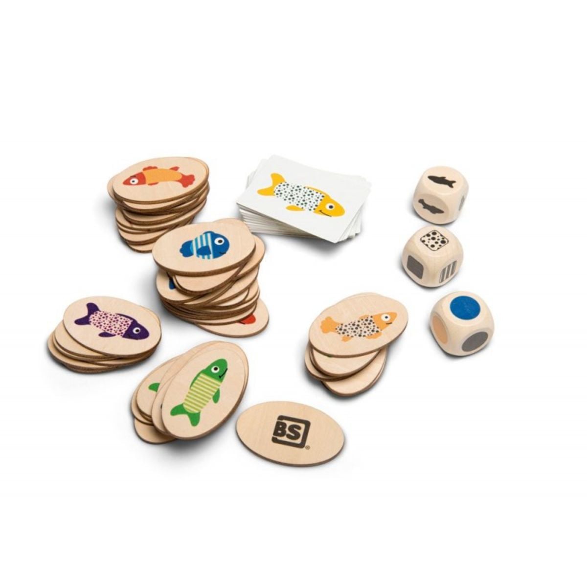 Joc BS Toys Gaseste Pesti - Educativ Lemn 4+