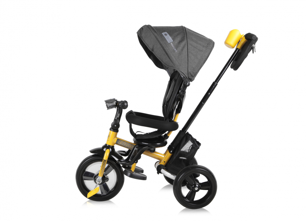 Tricicleta Lorelli Enduro 4 in 1, Galben-Negru