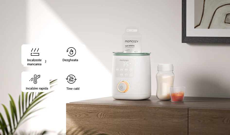 Incalzitor Smart Momcozy - Incalzire Rapida