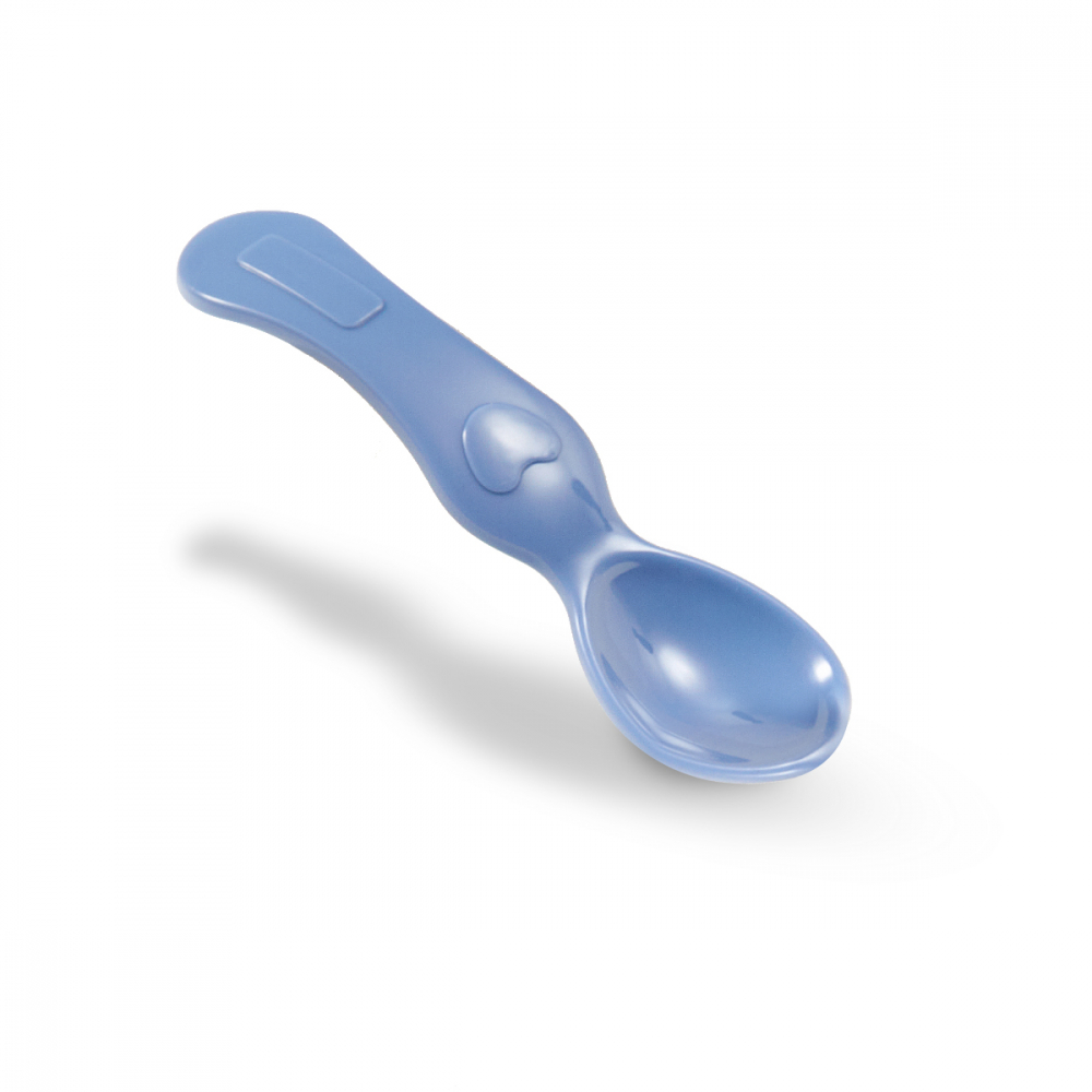 Set castron Babyono albastru - Hranire sigura - imagine 2