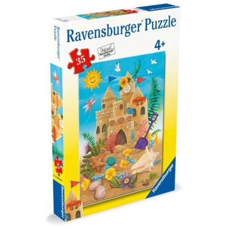 Puzzle Copii Ravensburger Castel de Nisip 35p - imagine 2