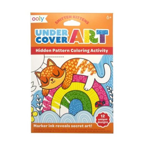 Ooly Undercover Art Pisicute - Modele Secrete