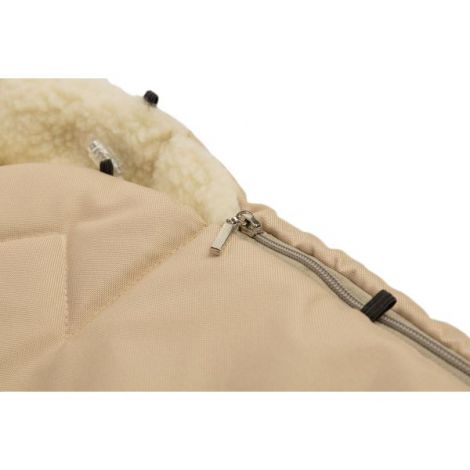 Sac iarnă Sensillo lână Cappuccino 95x40 cm - imagine 5