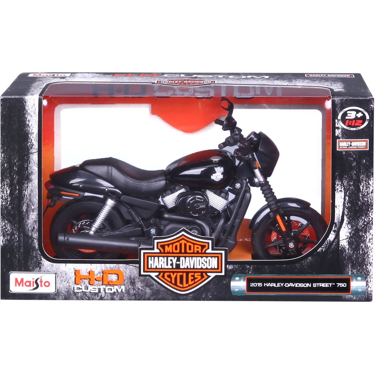 Motocicleta Maisto Harley-Davidson 1:12
