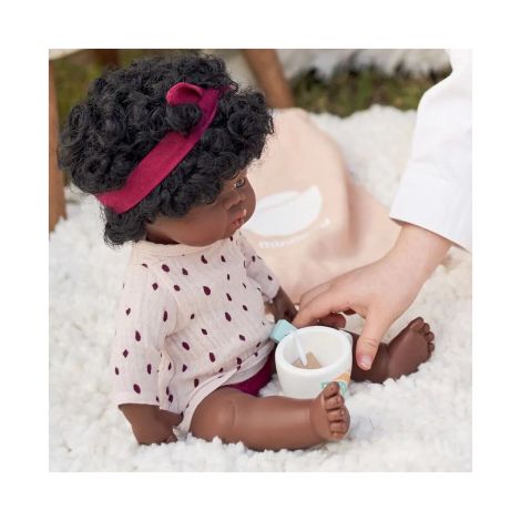 Păpușă Africană Fată 38 cm Miniland Anatomică - imagine 3
