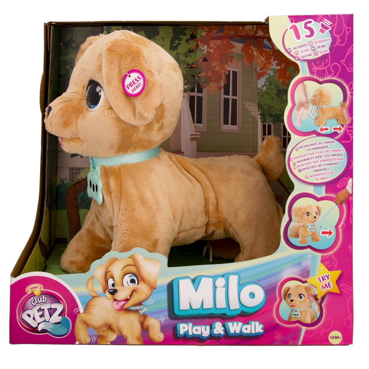 Jucărie Interactivă Club Petz Milo, Baby Paws