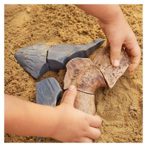 Puzzle Megalodon 3D Magnetic Guidecraft - imagine 3