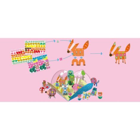 Stick N Play Creativ 3D Avenir Gradina Secreta - imagine 2