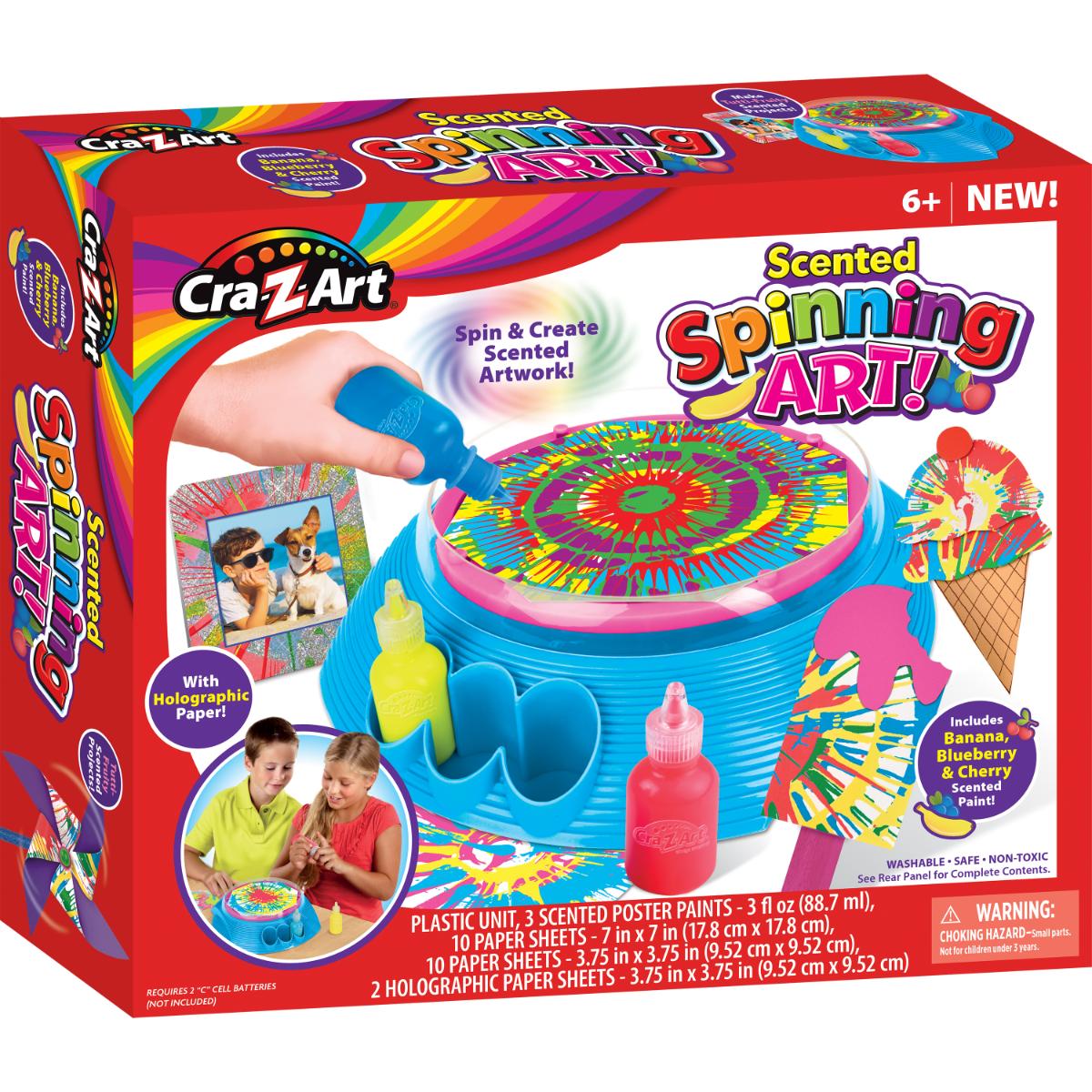 Cra-Z-Art Scented Spinning Art - Joc Creativ