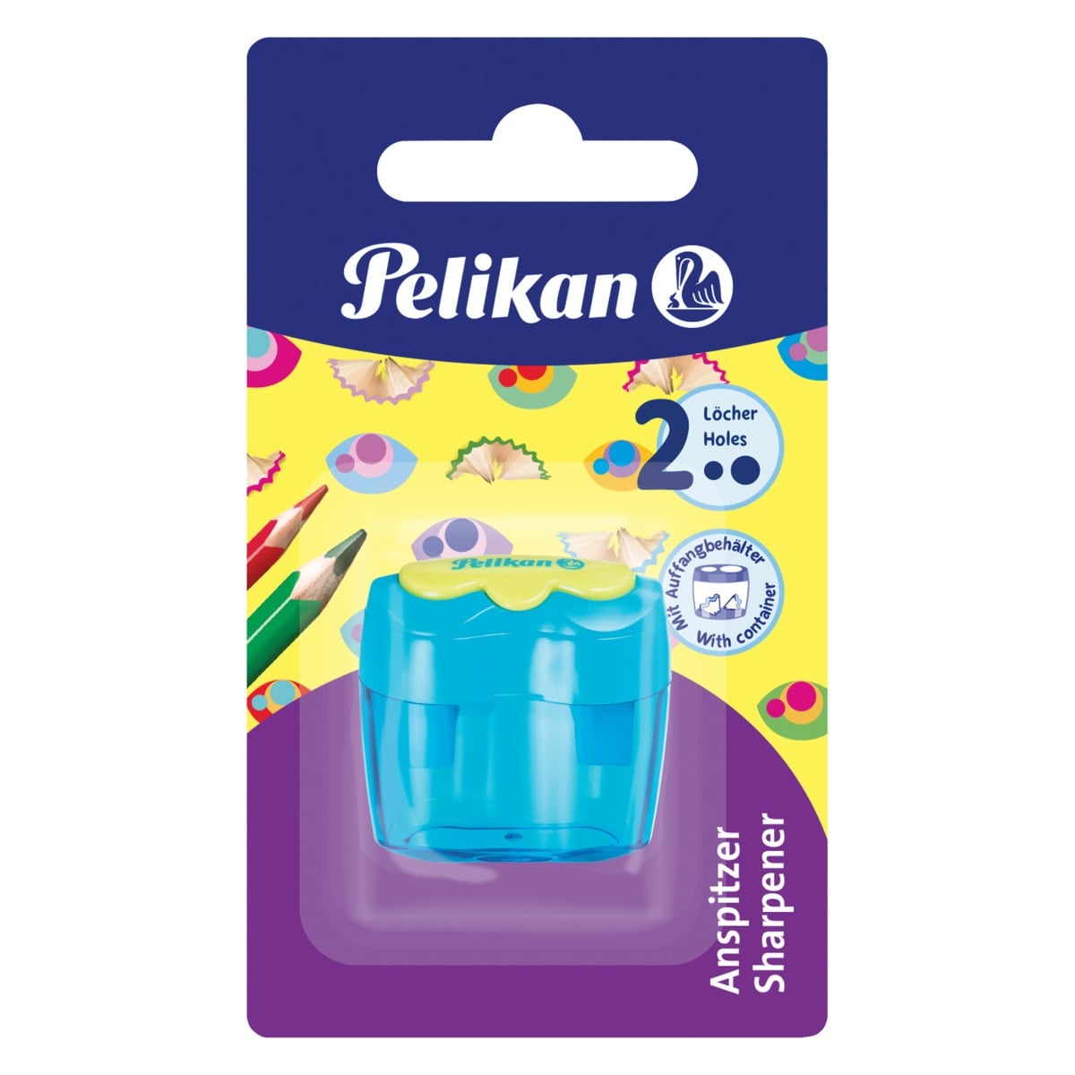 Ascutitoare dubla Pelikan cu container