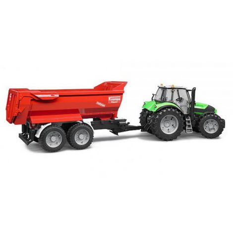Bruder Tractor Deutz Agrotron X720 Jucărie - imagine 4