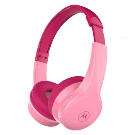 Casti Wireless Copii Motorola JR300 Pink, 85dB - imagine 2