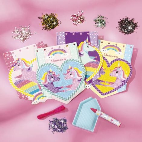 Totum Set DIY Unicorni | Tablouri cu Diamante - imagine 3