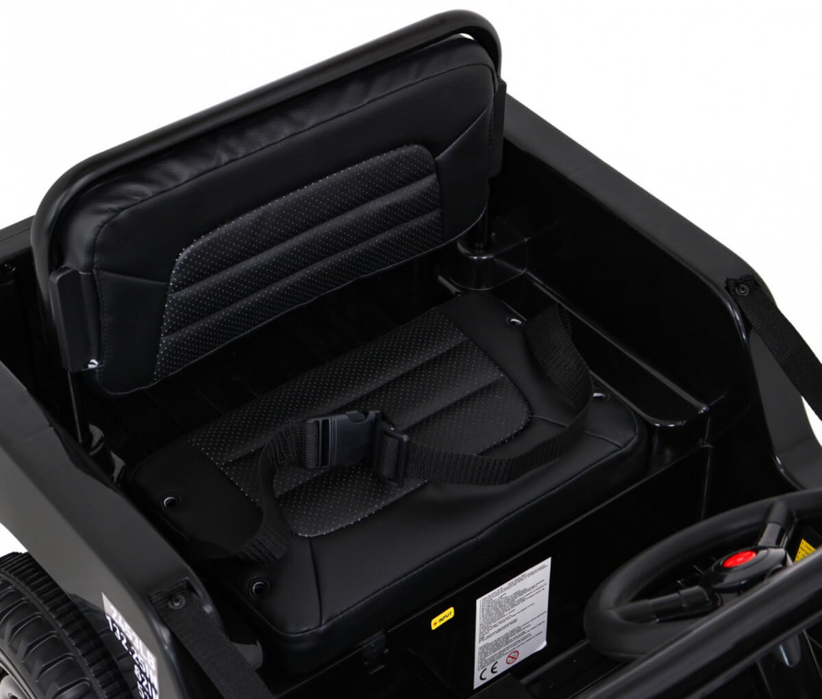 Masinuta Electrica Jeep Militar Lux 4x4 - Autokids - imagine 6