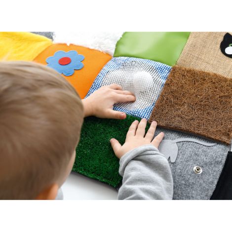 Saltea Senzorială Moje Bambino - Texturi Variate - imagine 5