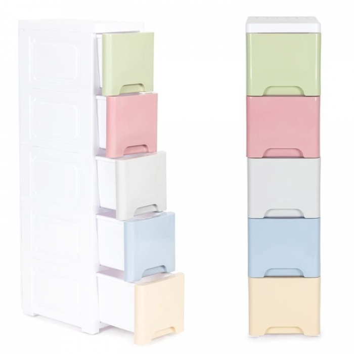 Raft 5 compartimente ModernHome - Depozitare organizată