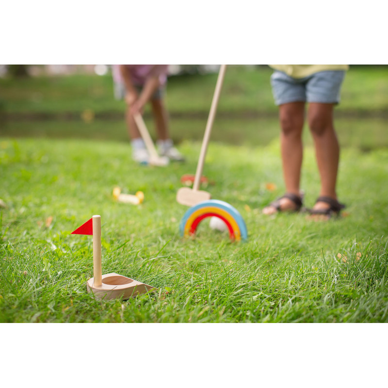Set Golf Lemn Bs Toys - Distracție în Aer Liber - imagine 2