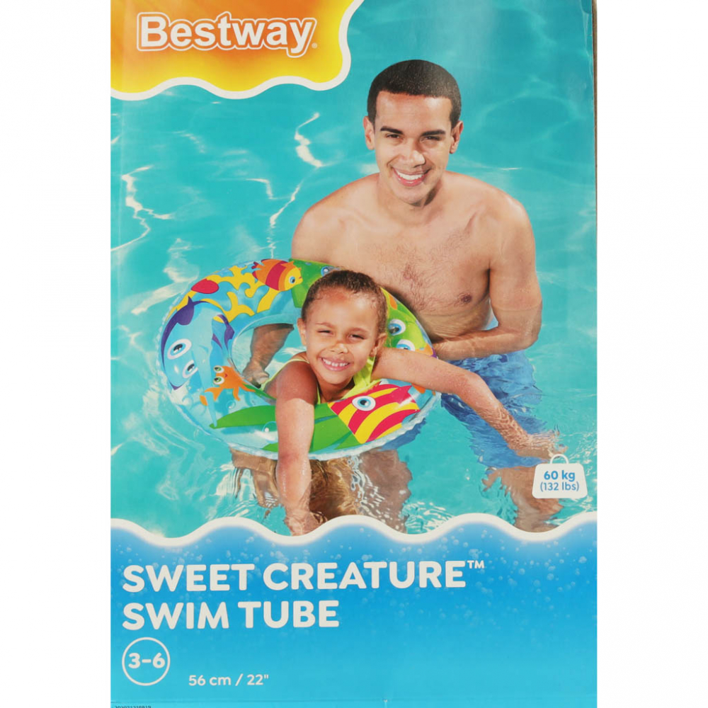 Colac gonflabil Bestway Marine Life 56 cm - imagine 3